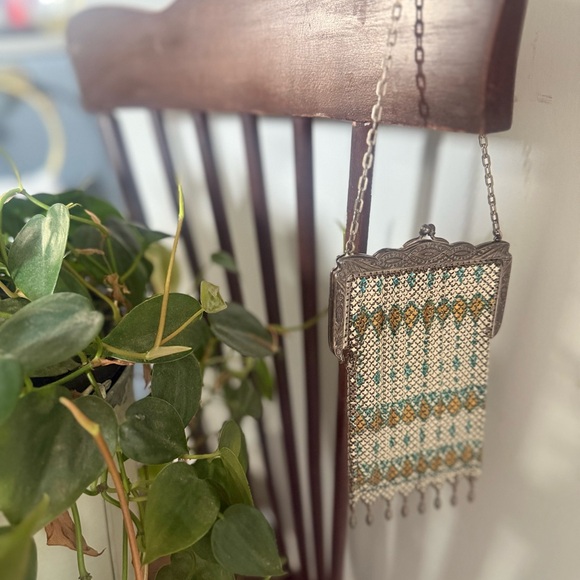 👉 “1920s Mandalian enamel mesh purse - Picture 3 of 7